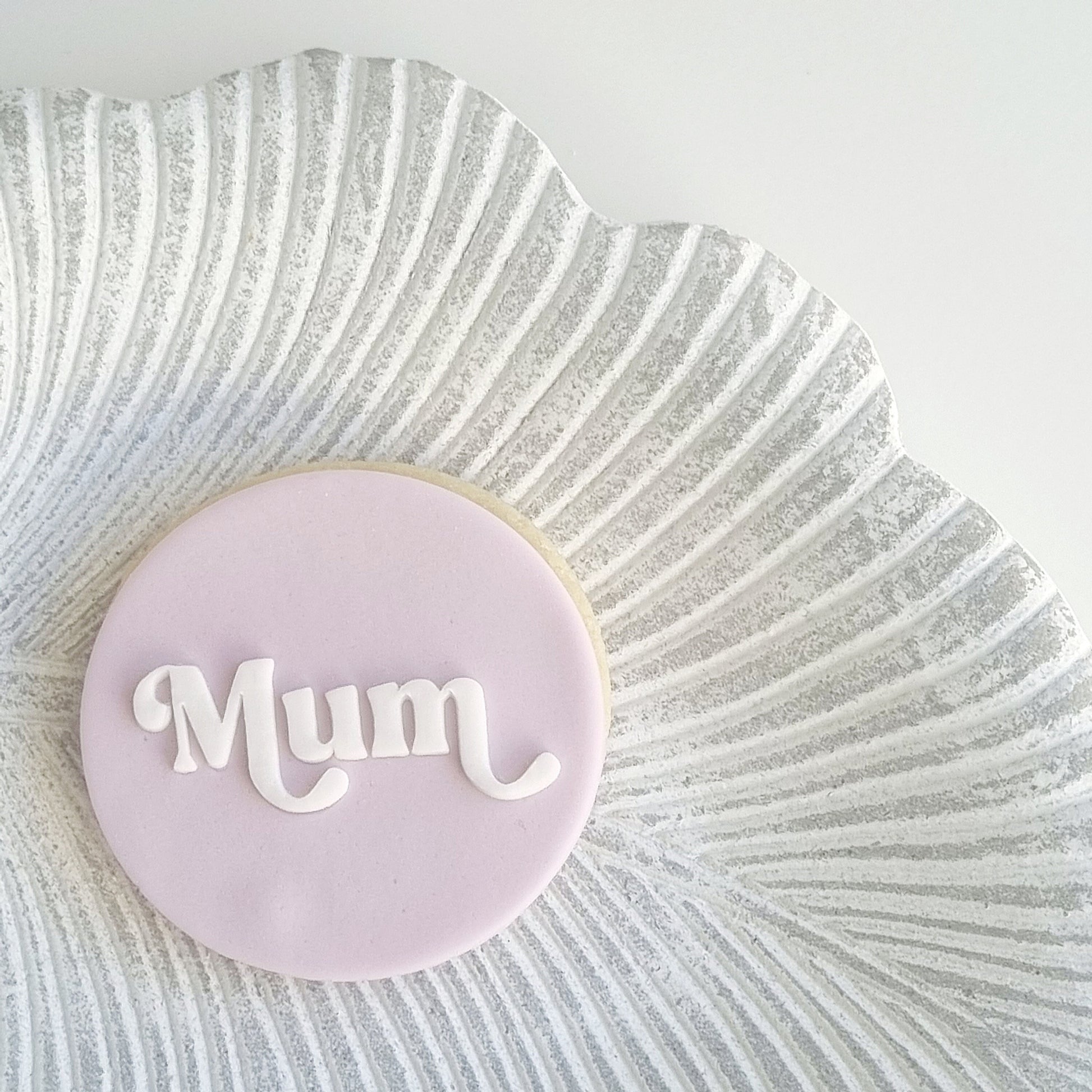 mum happy mothers day mama cookie stamp cookie cutter stamp and impress stamp&impress love you