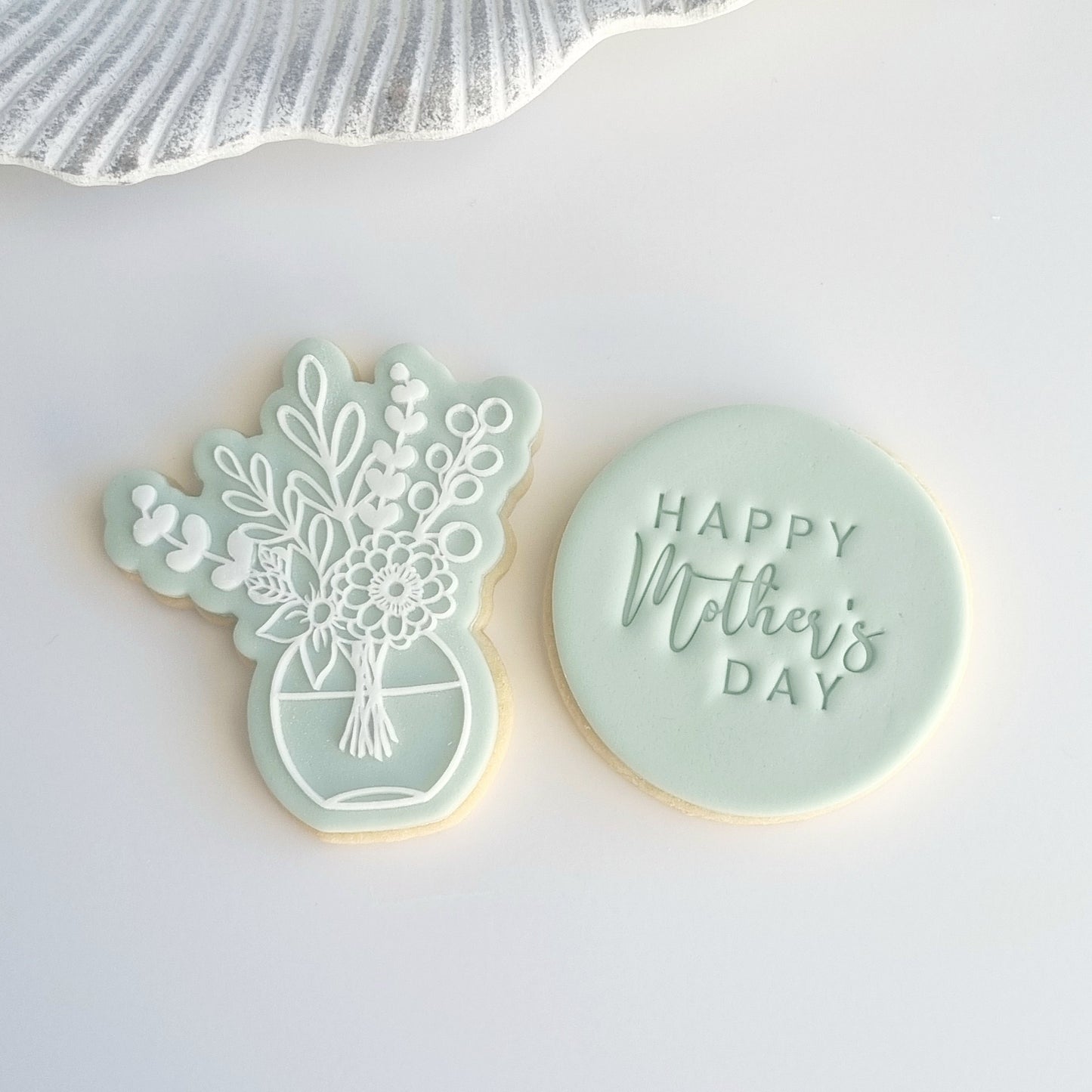 Happy Mothers Day Impression Cookie Stamp/Embosser