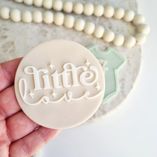 baby shower cute little love onesie romper boy girl one pram cookie stamp cutter bear stamp and impress stamp & impress