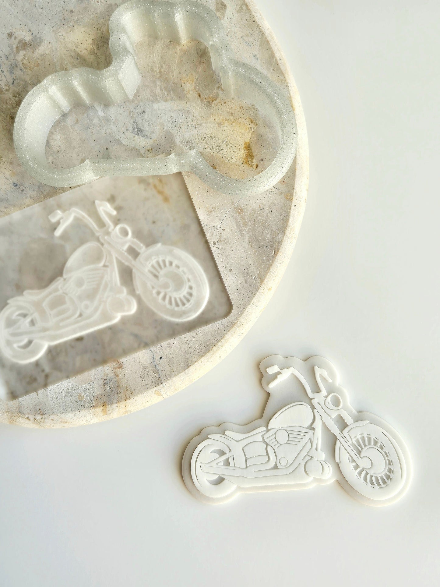 motorbike bike car monster truck stampandimpress cookie stamp cookie cutter hot wheelz tyre wheel