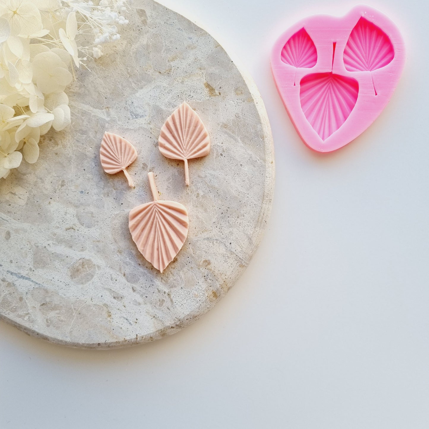 palm spear mold mould silicon silicone leaves leaf cookie stamp cookie cutter stampandimpress