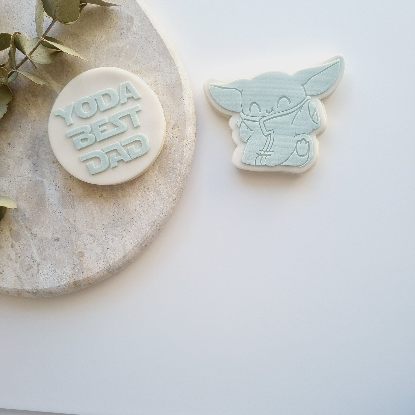 best dad in the galaxy dad you are my father darth vader star wars yoda yoda best dad fathers day daddy happy fathers day cookie cutter cookie stamp fondant debosser stampandimpress