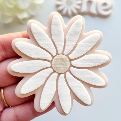 pattern cookie stamp cookie cutter baker bake baking cute beautiful design embosser debosser decorate fondant Perth Australia custom stampandimpress stamp & impress baby shower birthday flower daisy sunflower flowers one