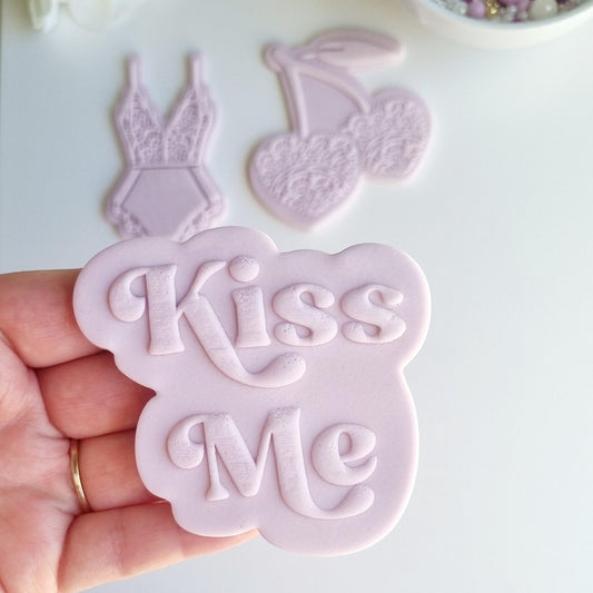 cookie stamp cutter acrylic sharp perth baking cute valentine valentines day heart hearts bear galentine balloons cherry lace lingerie bodysuit lips kiss me love me be my love bend me over tease me hug me mini candy hearts stampandimpress