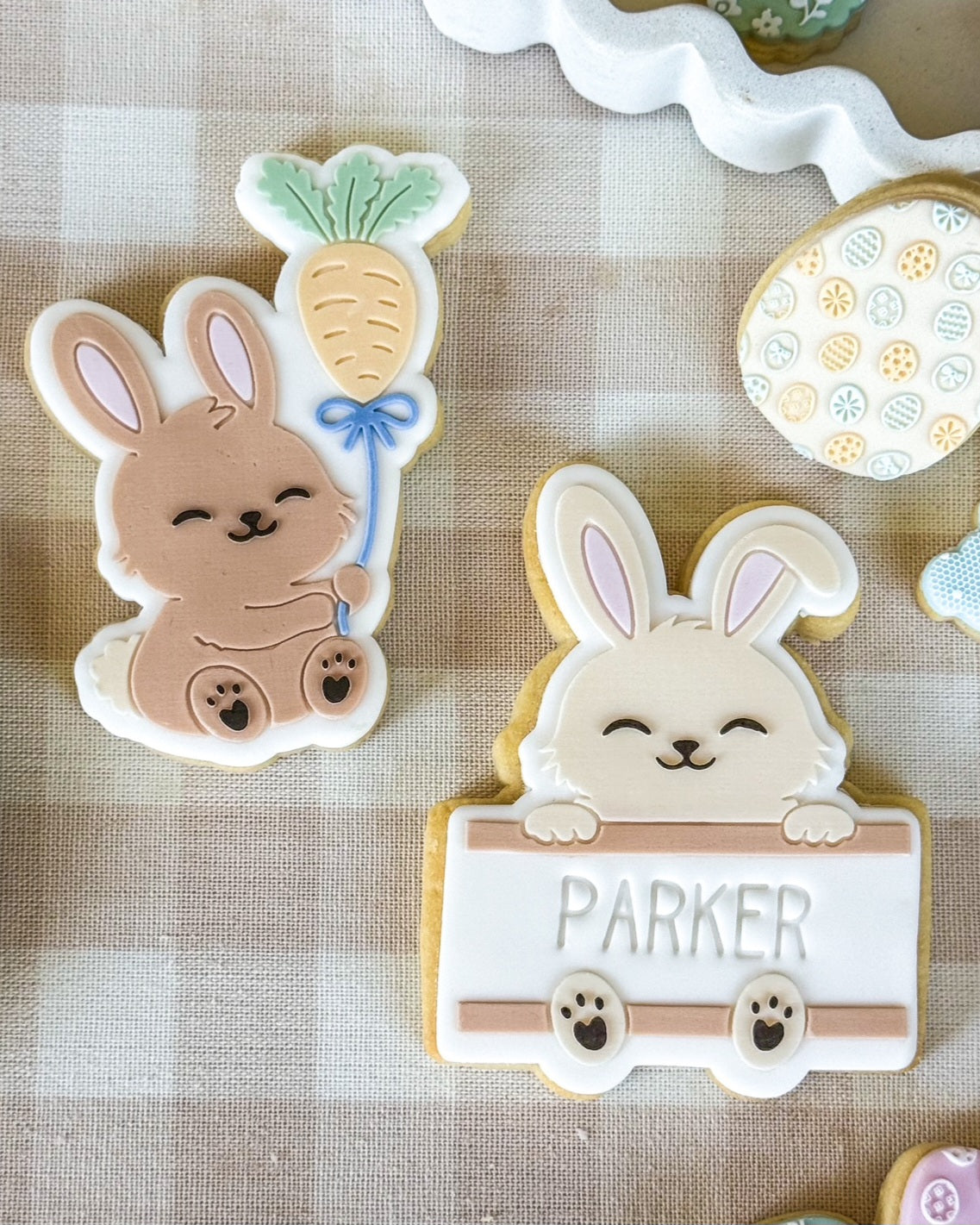 happy easter easter bunny easter chick chicken easter egg bunny plaque chick plaque bunny with carrot balloon egg hunt sign bunny trail hop this way bunny ears with bow easter wishes & bunny kisses carrot with bow chick with bunny ears easter egg cookie stamp cookie cutter stampandimpress cute bunny butt with bow daisy flower bow pattern