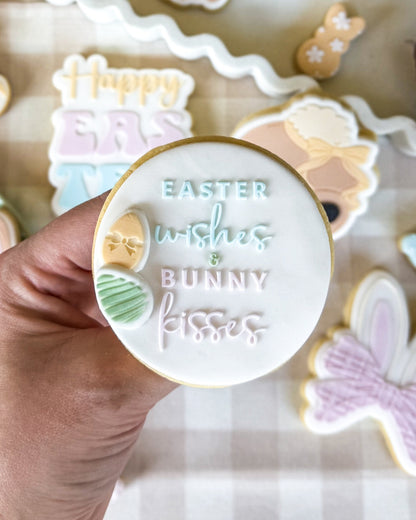 happy easter easter bunny easter chick chicken easter egg bunny plaque chick plaque bunny with carrot balloon egg hunt sign bunny trail hop this way bunny ears with bow easter wishes & bunny kisses carrot with bow chick with bunny ears easter egg cookie stamp cookie cutter stampandimpress cute bunny butt with bow daisy flower bow pattern