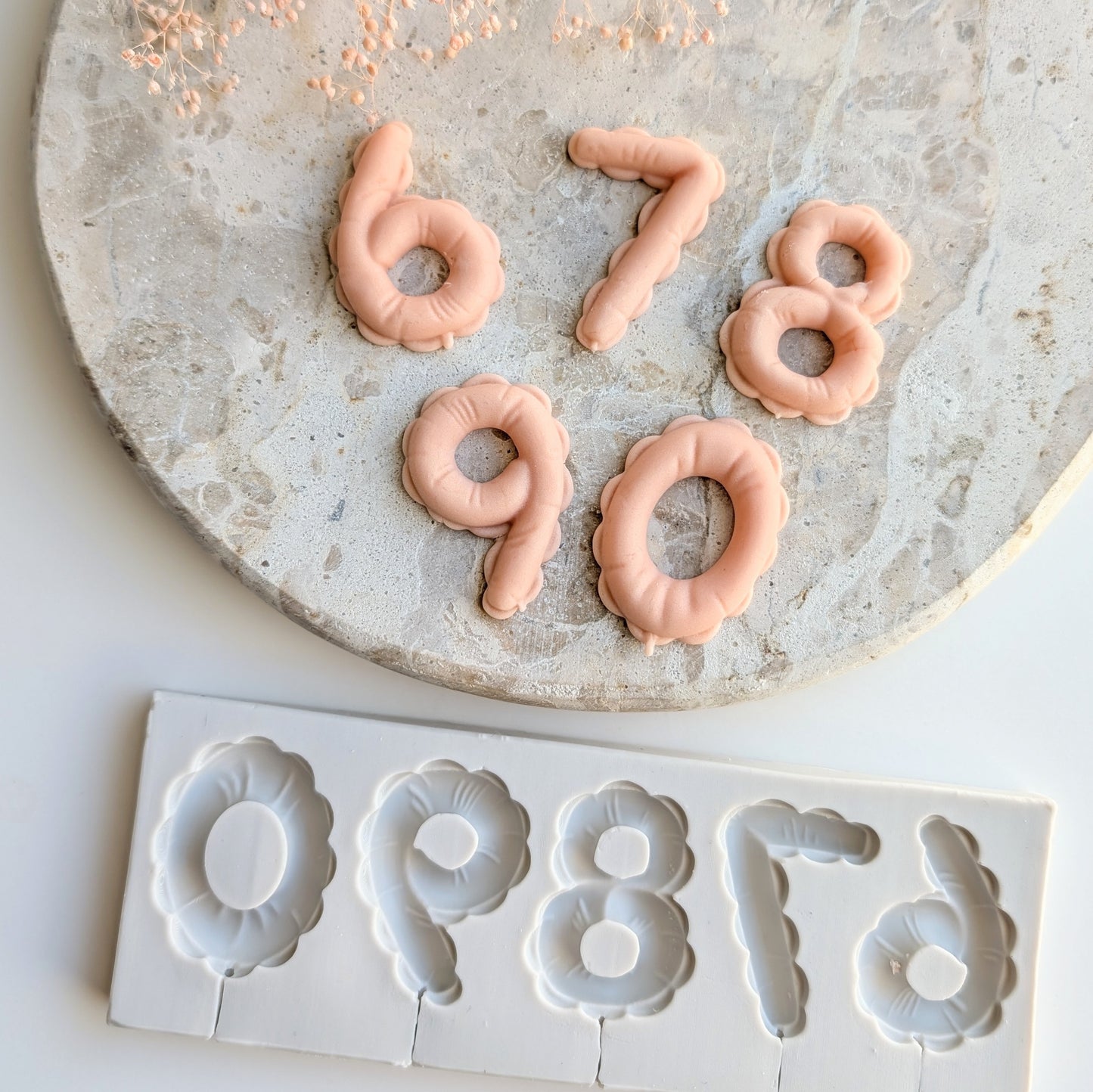 Balloon Numbers 0-9 Silicone Moulds
