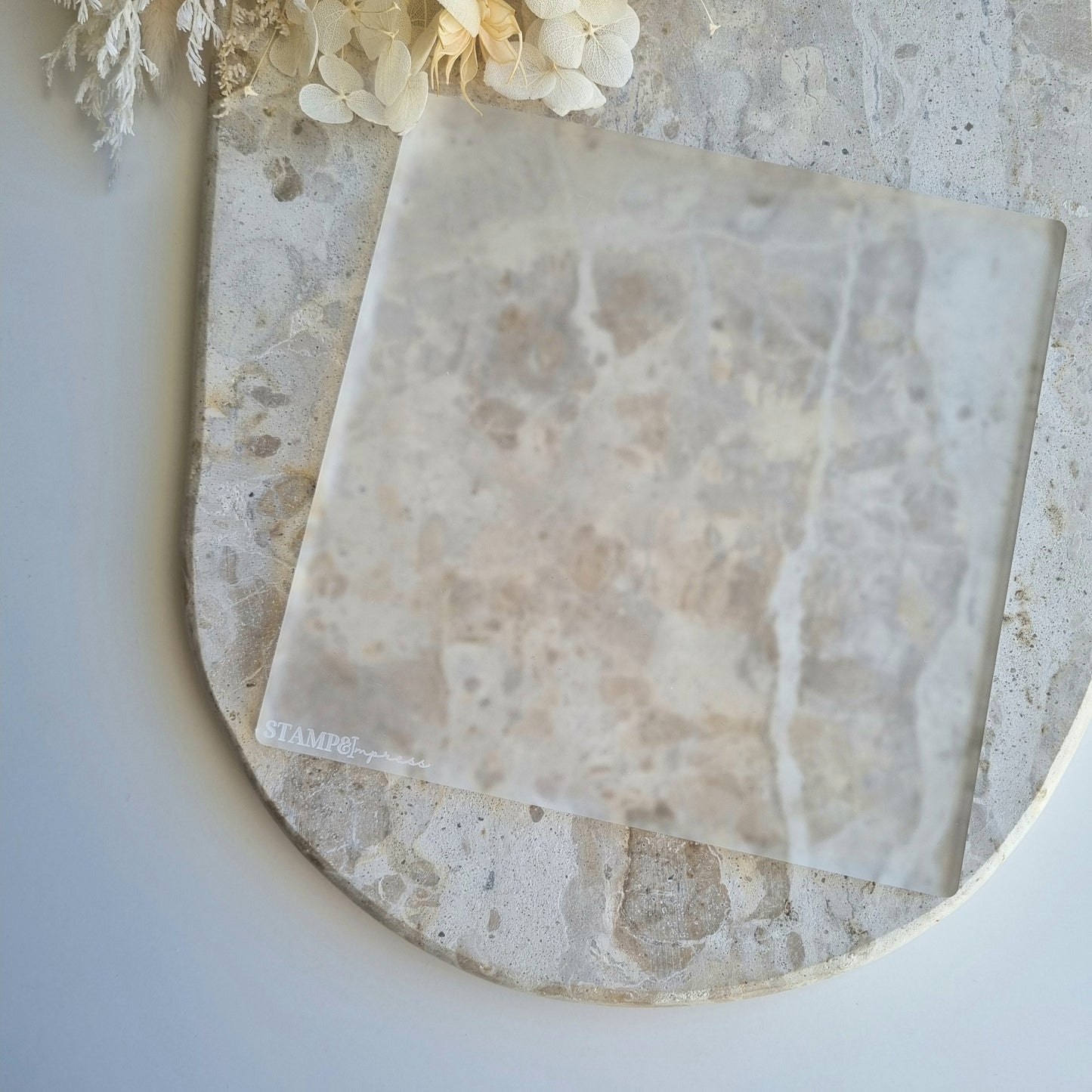 6inch Acrylic Square Cake Board