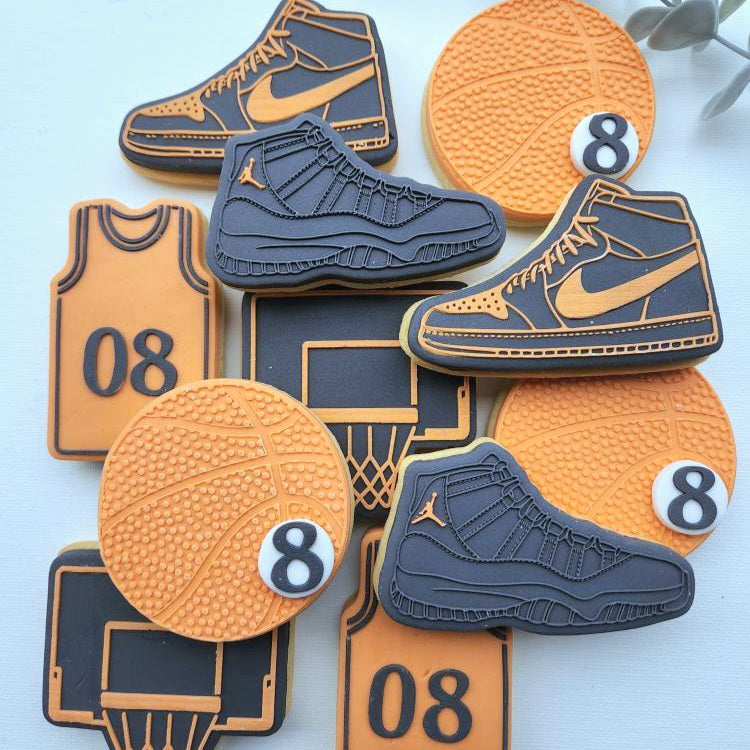 Sneaker Raised Cookie Stamp/Fondant Debosser & Cutter