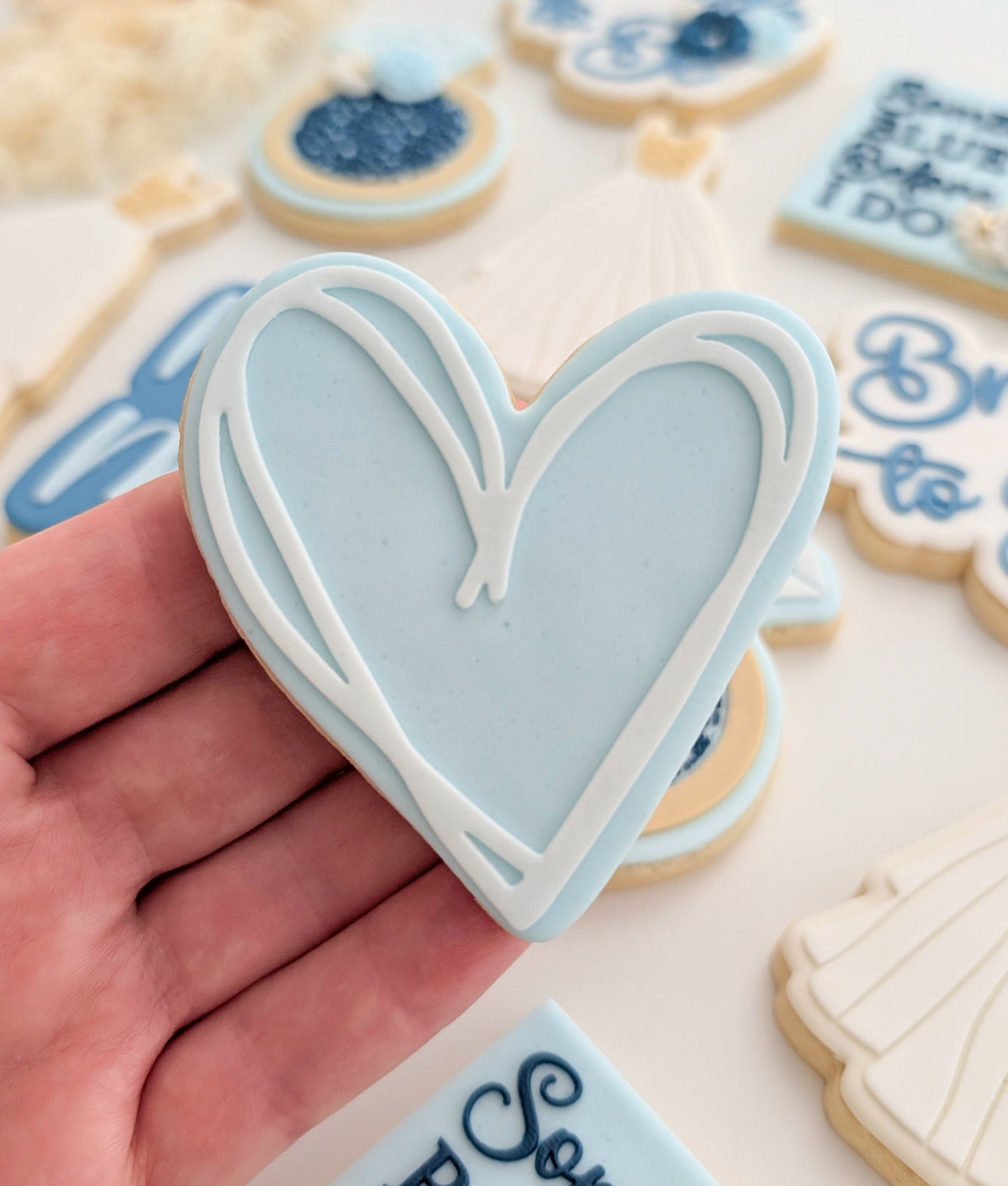 double heart wedding hens love cookie stamp cookie cutter stampandimpress