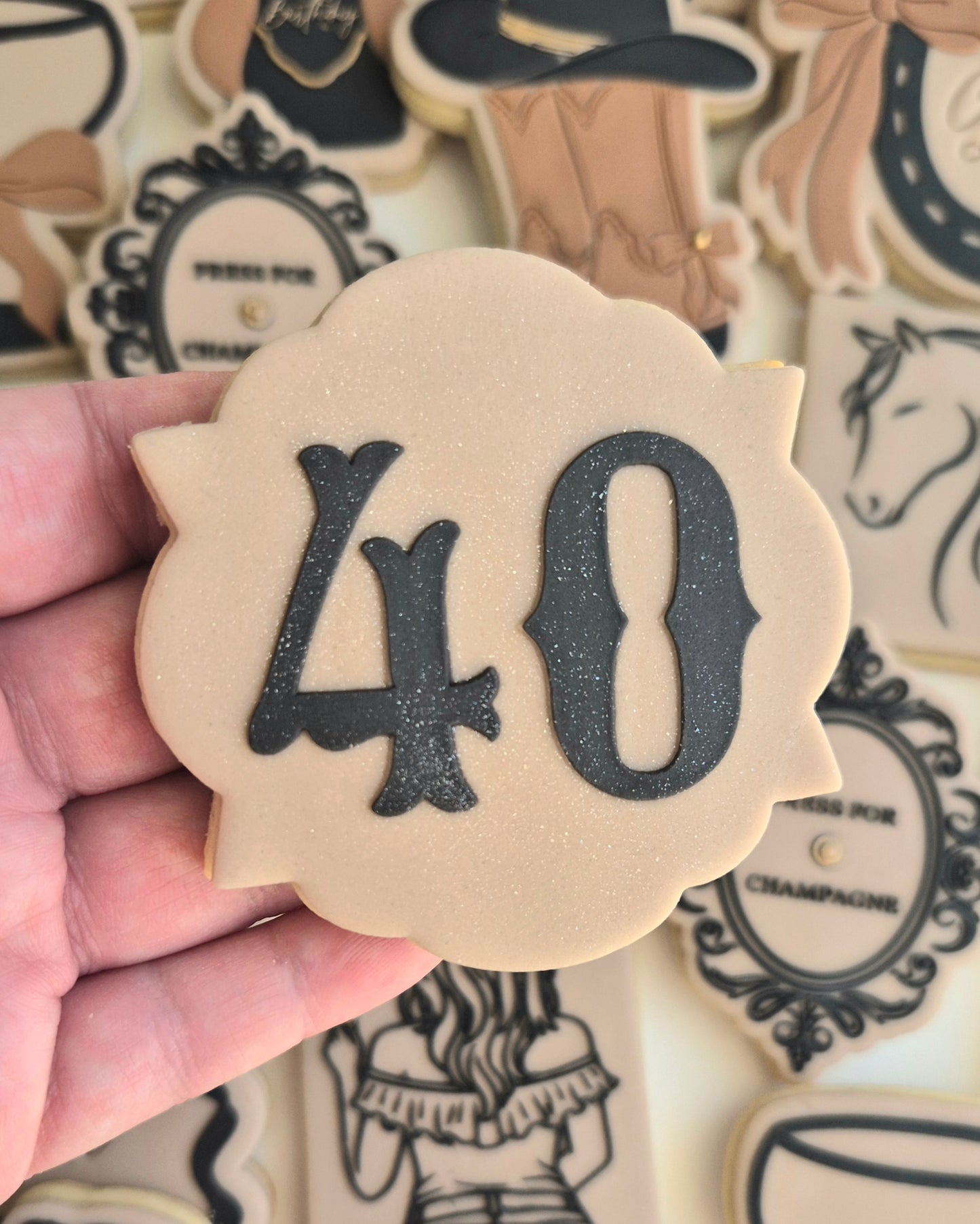 champagne cowgirl cowboy boots with hat cowboy hat cowboy boots with bow 40 forty press for champagne horseshoe with bow champagne bottle cocktail glass with bow horse head rodeo hens bride to be bow border cookie stamps cookie cutters stampandimpress