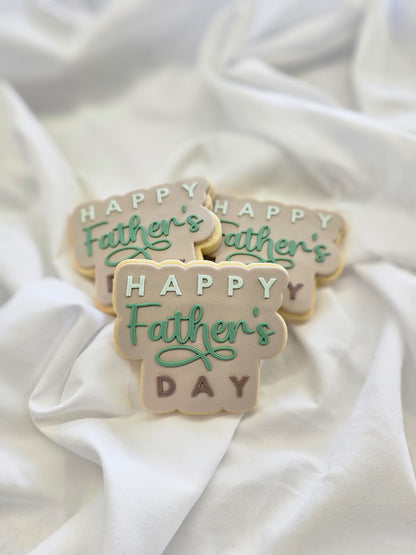 sunglasses glases happy fathers day dad wallet shoes jacket classy suave boujee cookie stamp cookie cutter stampandimpress