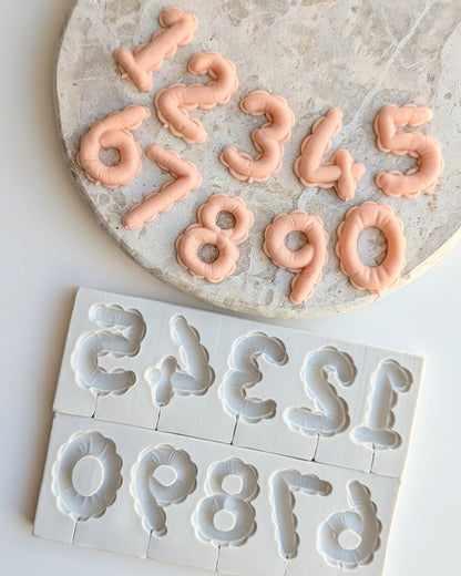 Balloon Numbers 0-9 Silicone Moulds